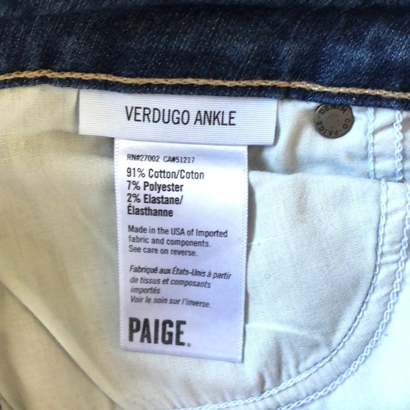 Paige verdugo ankle jeans - Picture 3 of 4